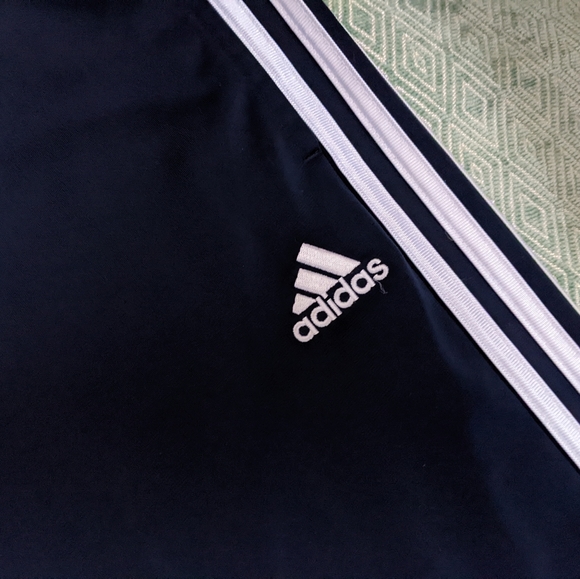 Adidas Navy Track Pants - Picture 5 of 9